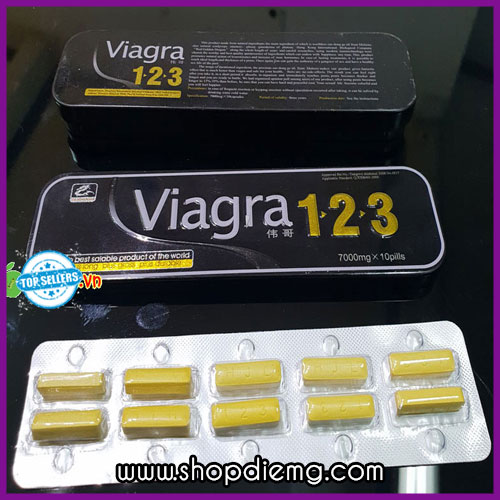 Thuốc cương dương thảo dược Viagra 123 7000mg