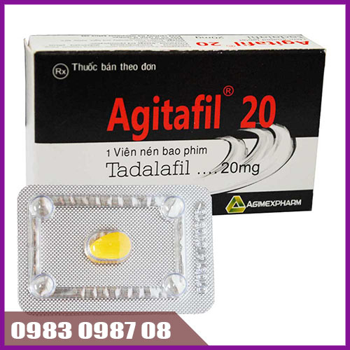 Thuốc tăng cường sinh lý nam Agitafil 20