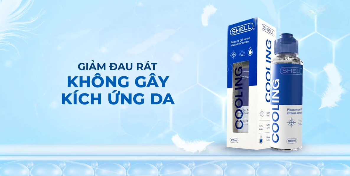 Gel bôi trơn mát lạnh Shell Cooling chính hãng giá rẻ