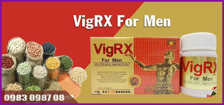 Vigrx for men thuốc tăng ham muốn cho nam giới tốt nhất
